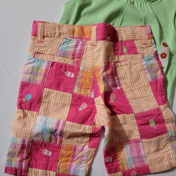 Gymboree Popsicle Party NWT size 5 AW shorts & shirt outfit. Mixed Bin Z24 - Picture 3 of 3
